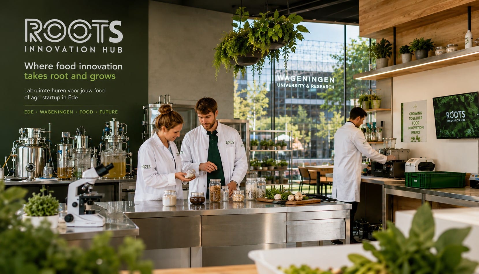 Labruimte huren én apparatuur delen bij ROOTS Innovation Hub: zo werkt het